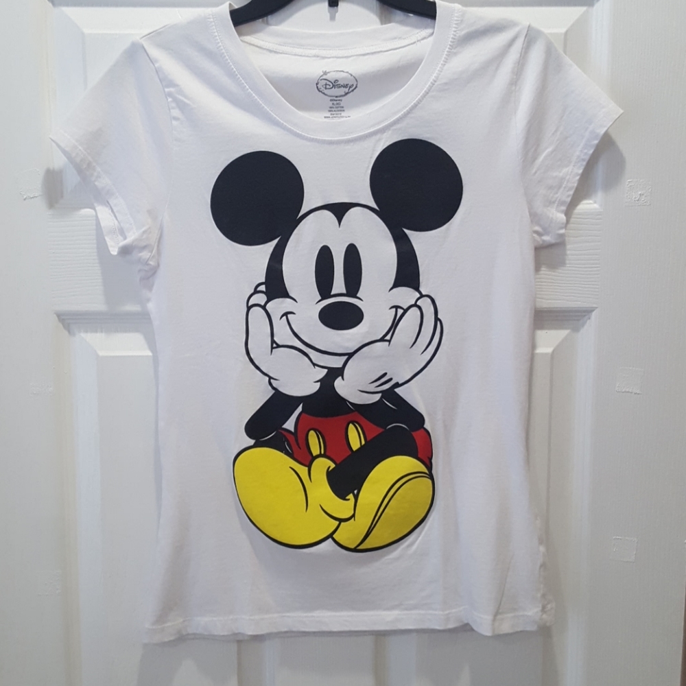 Mickey Mouse white shirt